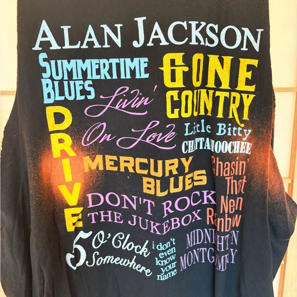 Alan Jackson Distressed Tee - Picture 7 of 7